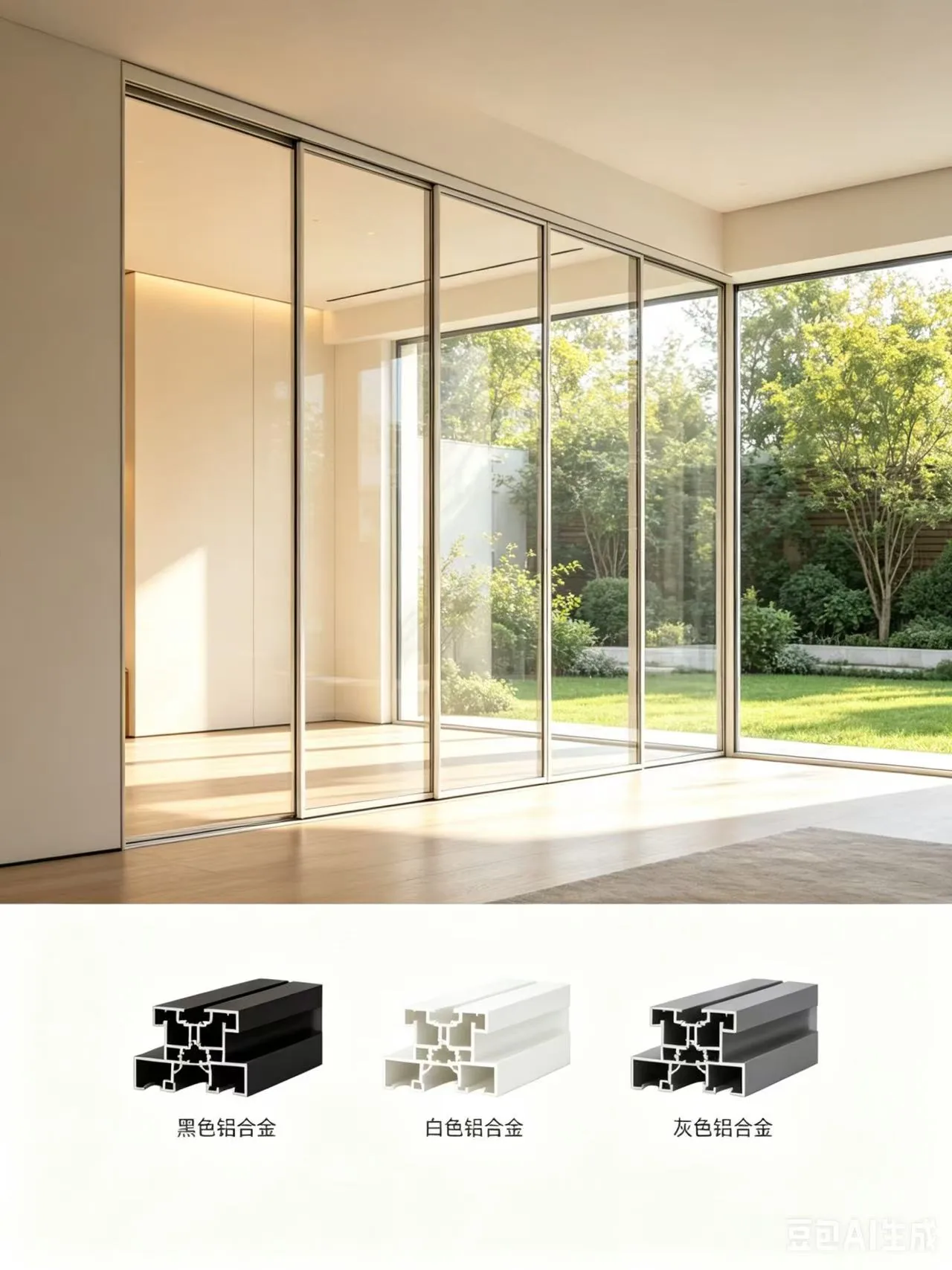 Minimalist Aluminum Sliding Swing Doors 009