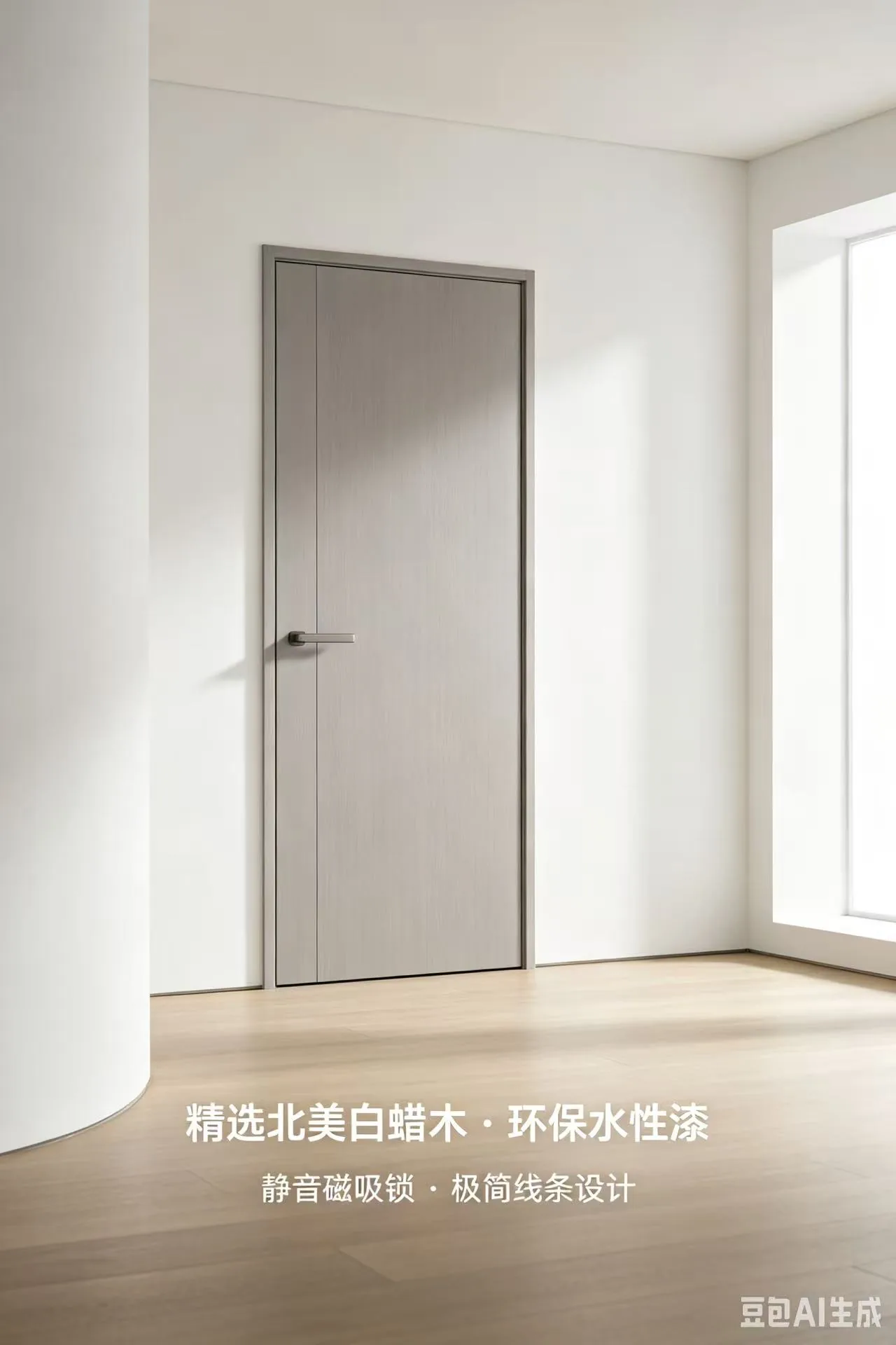 Minimalist Wood Interior Doors 001