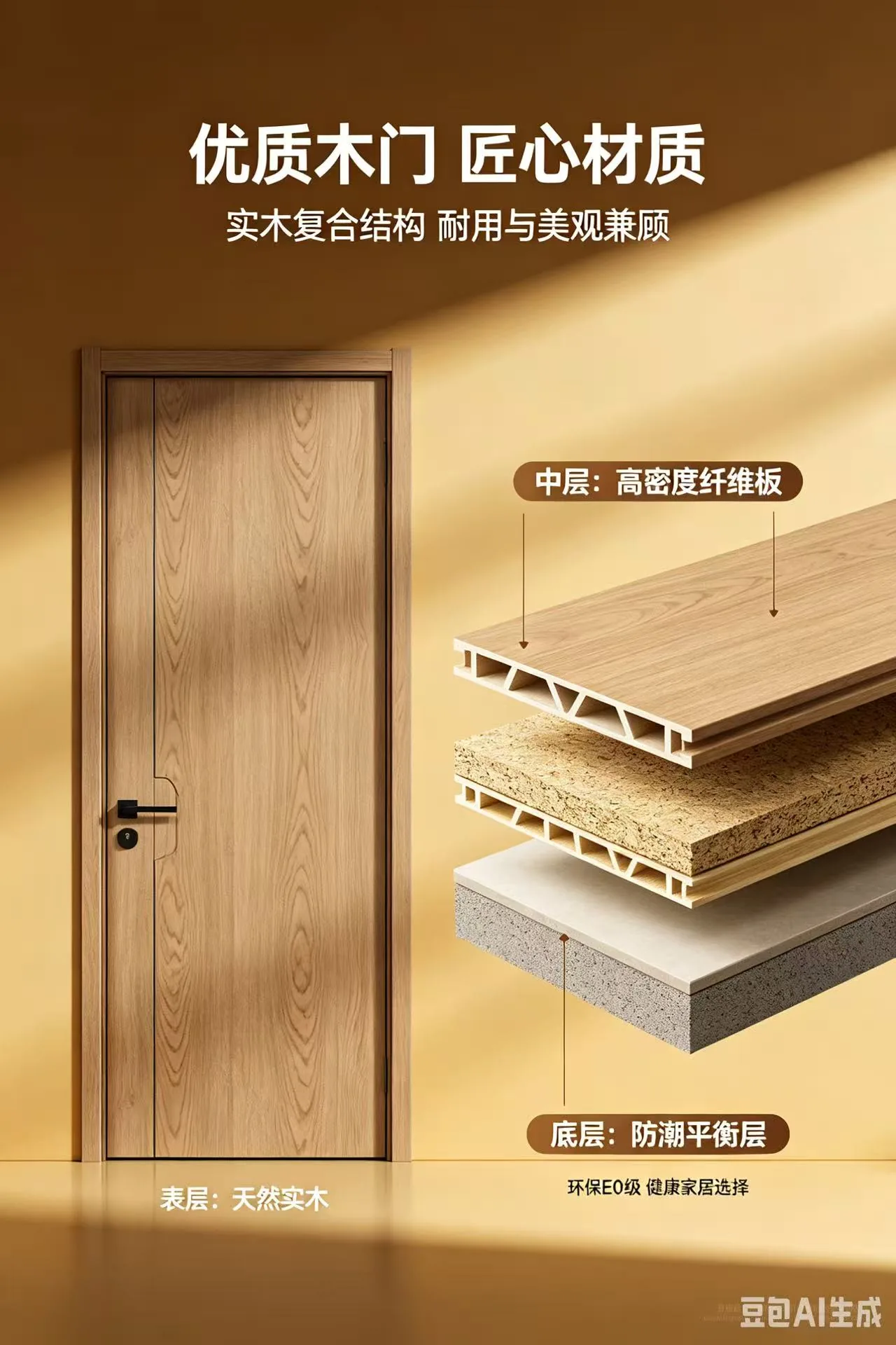 Minimalist Wood Interior Doors 007