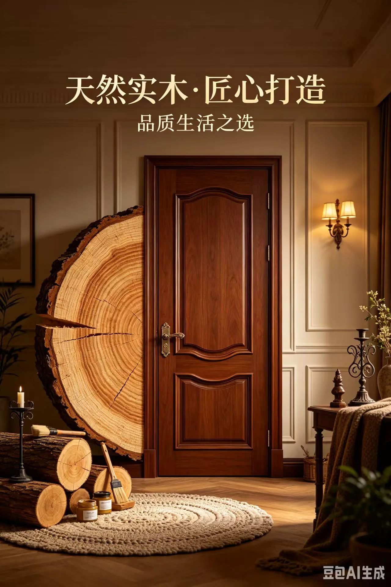 Natural Wood Interior Doors 003