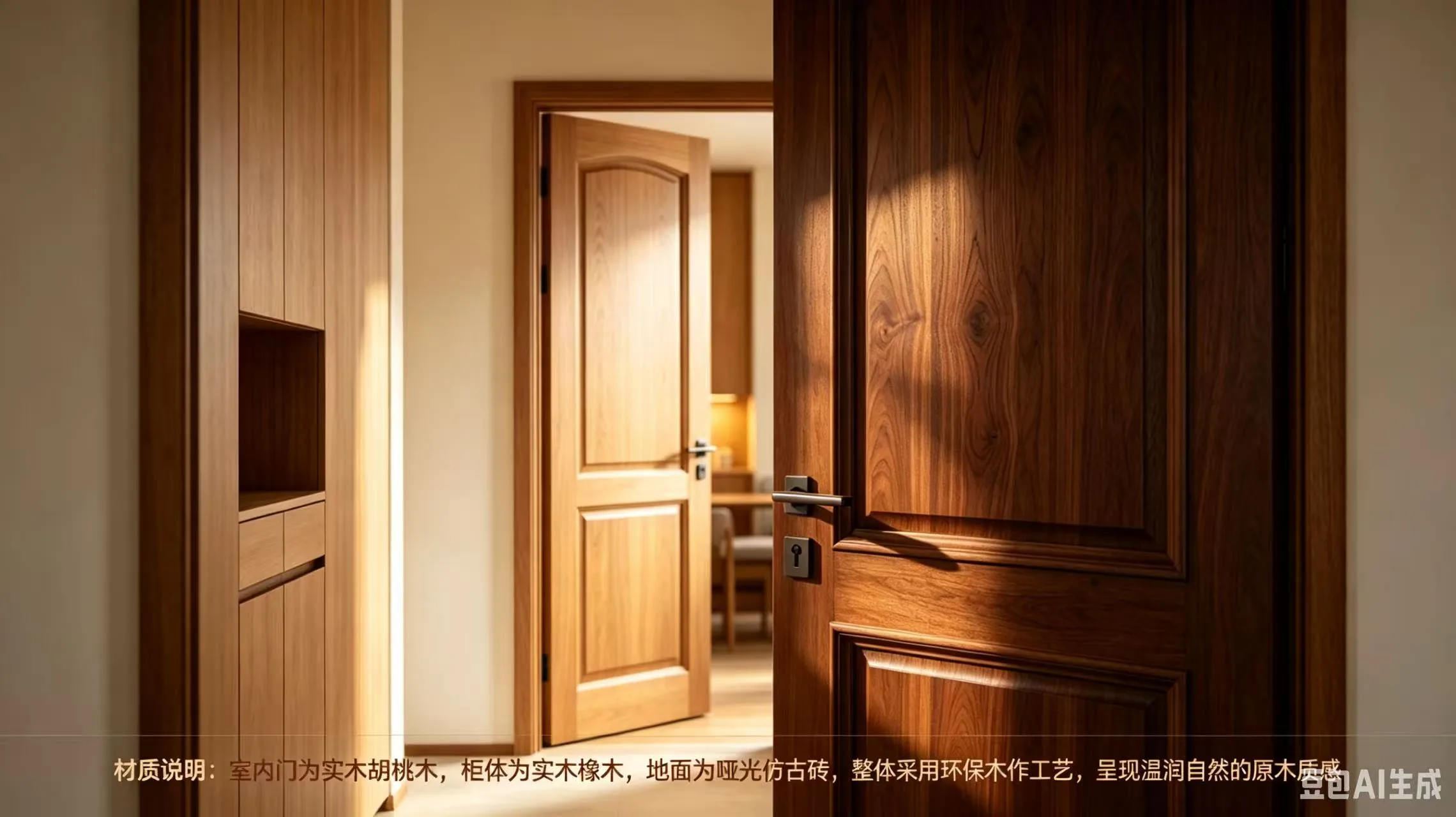 Natural Wood Interior Doors 005
